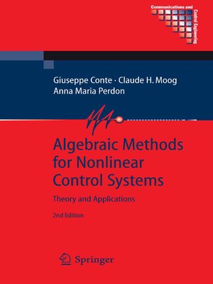 cover image of Algebraic Methods for Nonlinear Control Systems